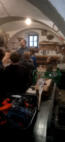Návštěva dřevařské dílny